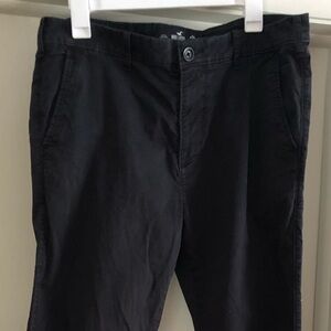 Hollister Men's Epic Flex Skinny Black Chinos